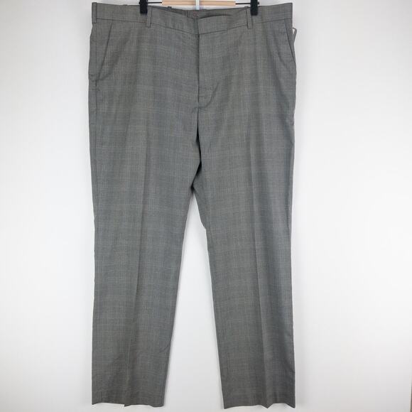 Perry Ellis Travel Lux Dress Pants Men's 40x32 Gray Polyester Blend New Tags - Picture 4 of 16